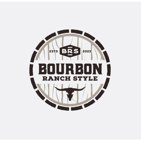 Beer Barrel Keg Bull Bourbon Logo cover image.