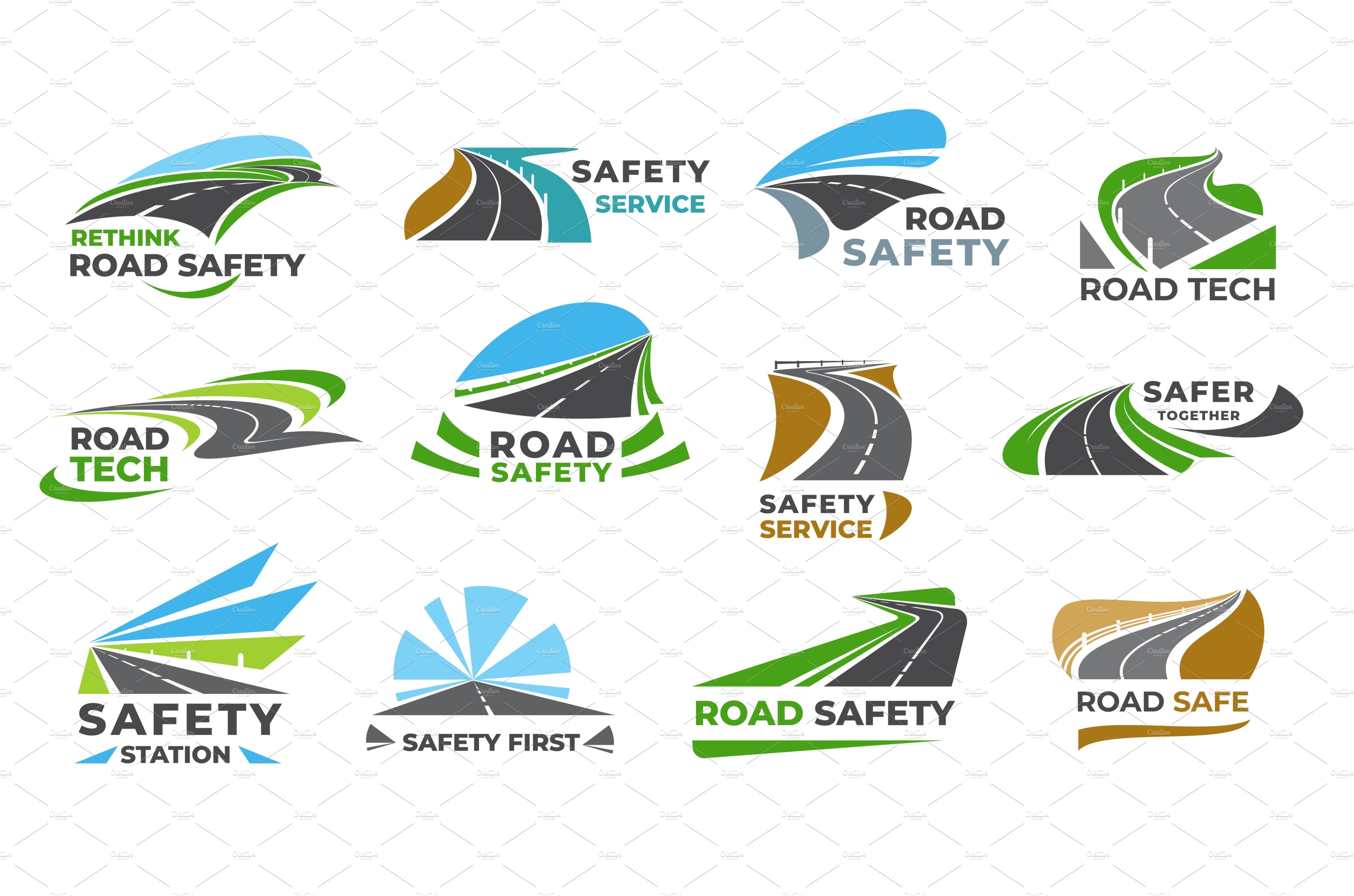 Safety road highway, pathway cover image.