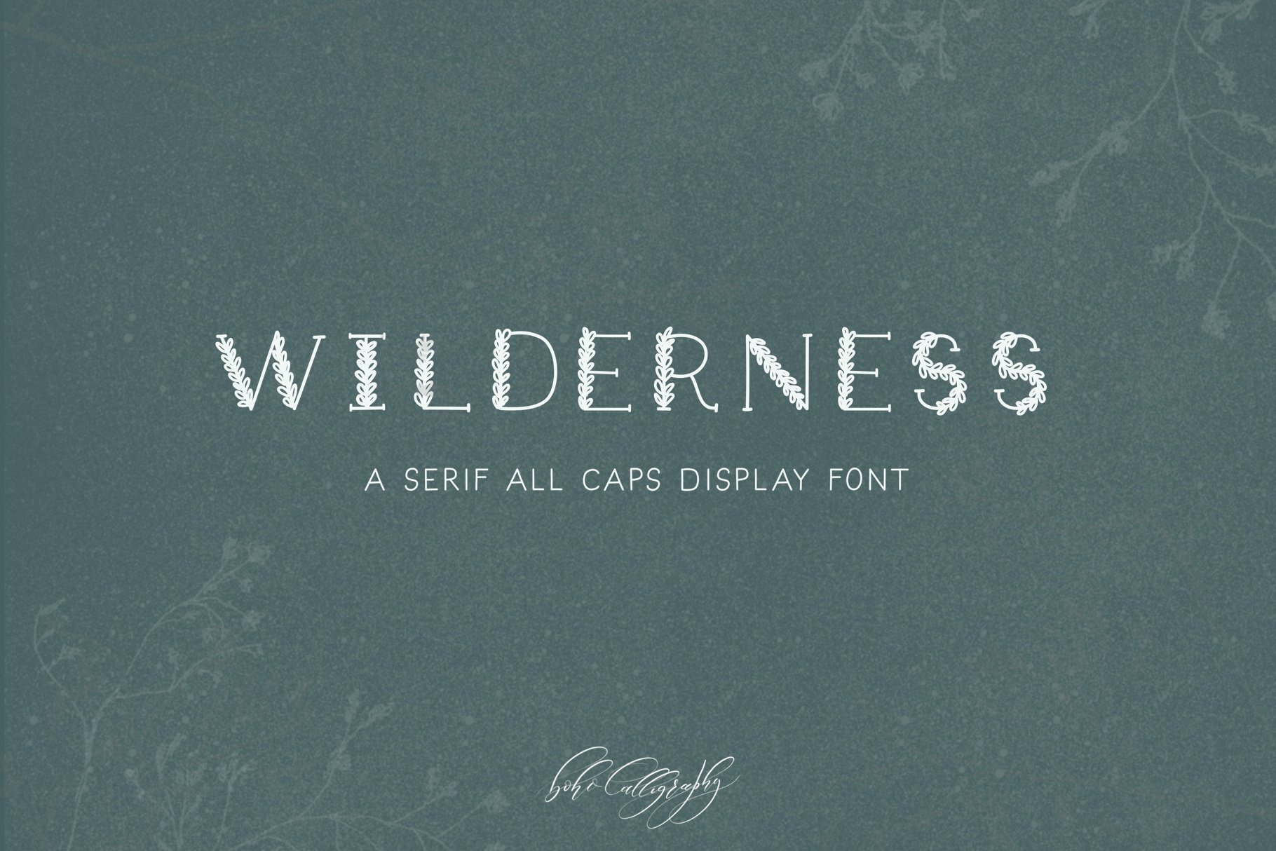 Wilderness - Serif Display Font cover image.