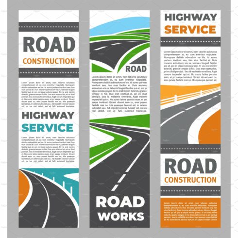 Highway construction, road repair cover image.