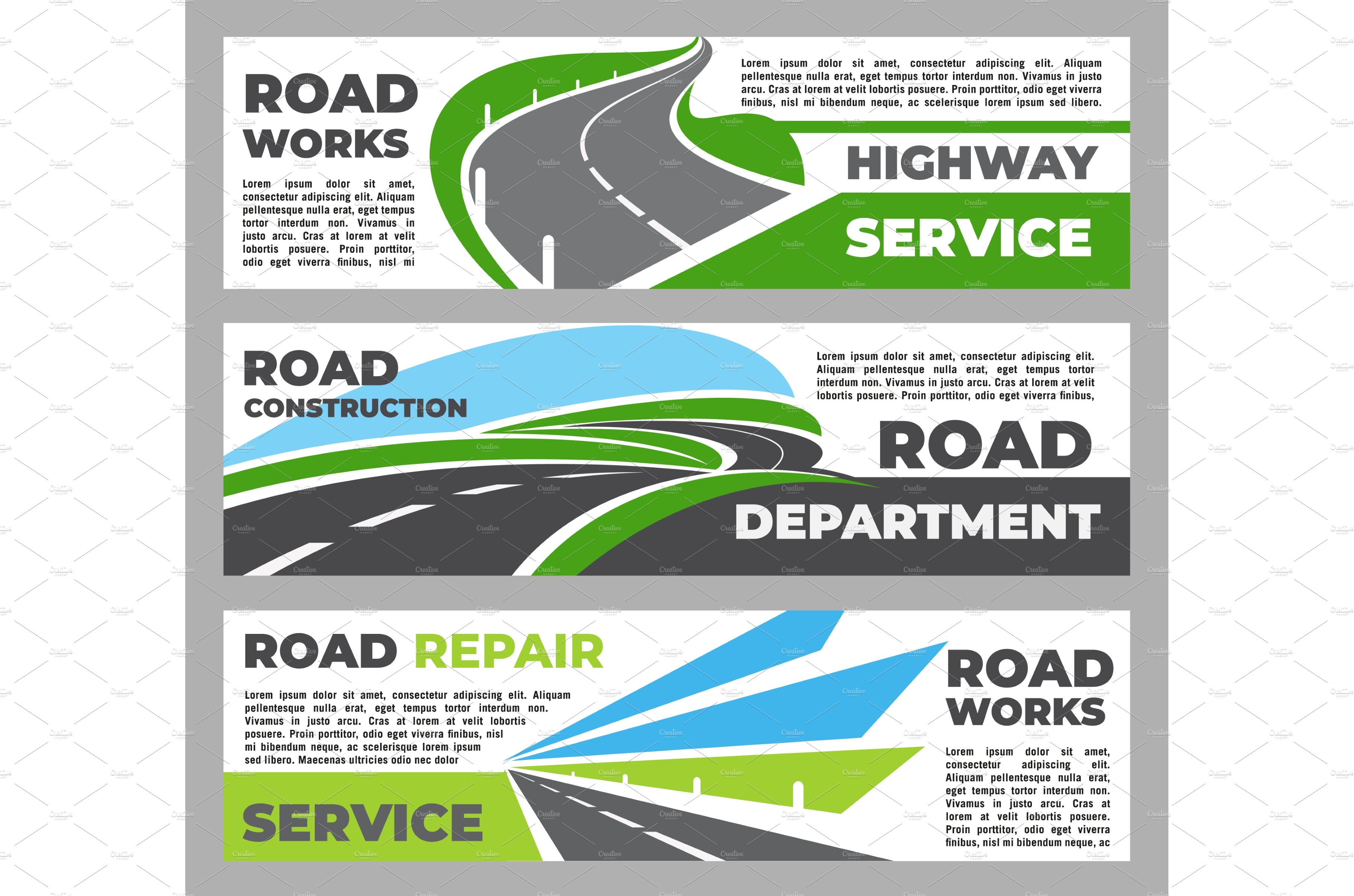 Highway road repair service cover image.