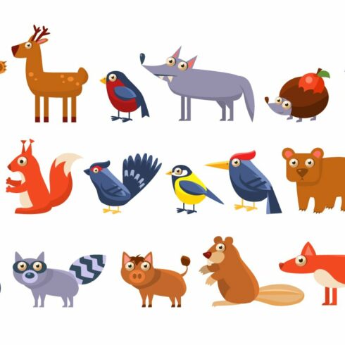 Wild Forest Animals cover image.