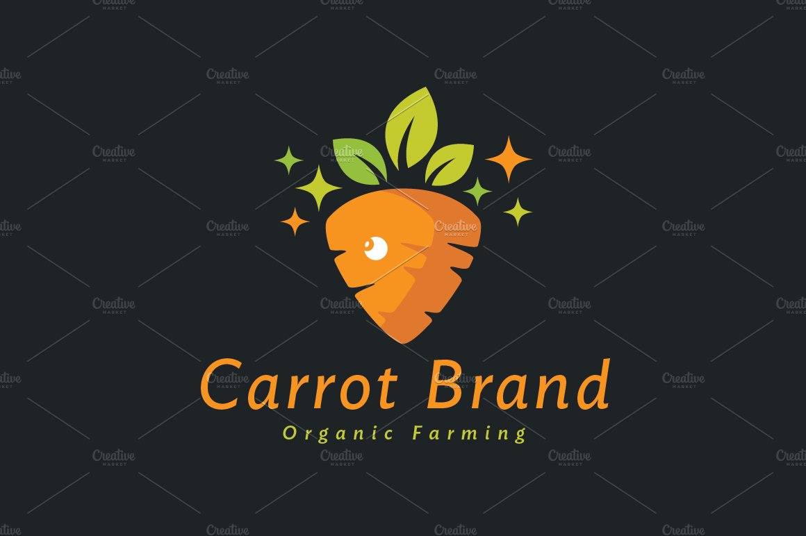 Healthy Carrot Logo preview image.