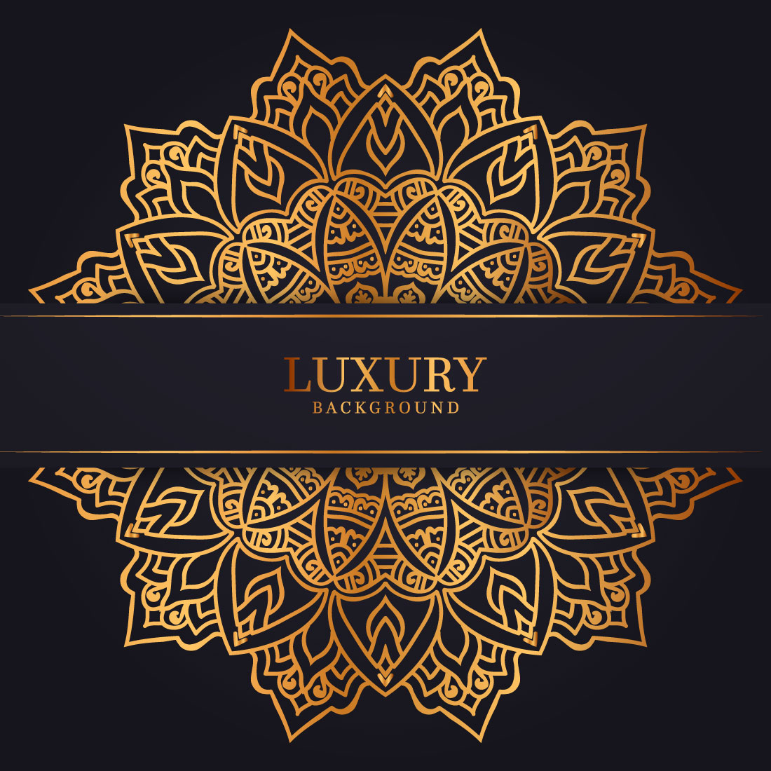 Luxury mandala background with golden arabesque pattern arabic islamic east styledecorative mandala for print, poster, cover, brochure, flyer, banner preview image.