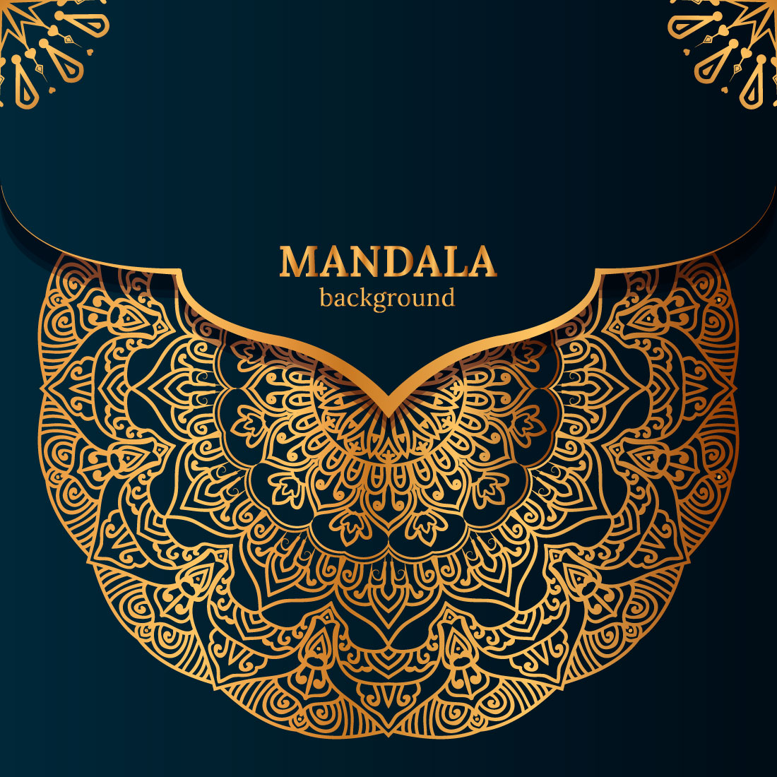 Luxury mandala background with golden arabesque pattern arabic islamic east styledecorative mandala for print, poster, cover, brochure, flyer, banner cover image.