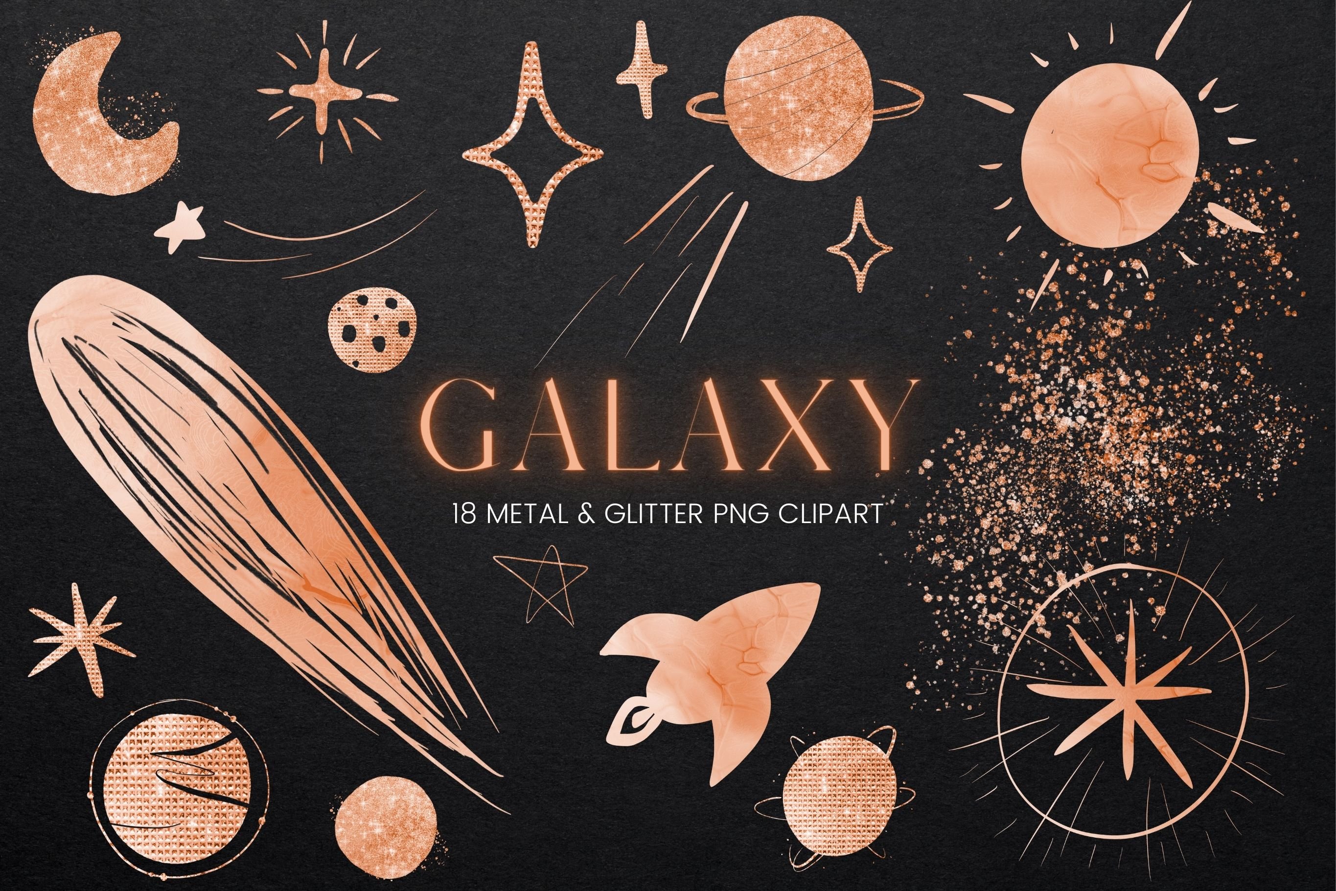 Cooper Galaxy Clipart cover image.