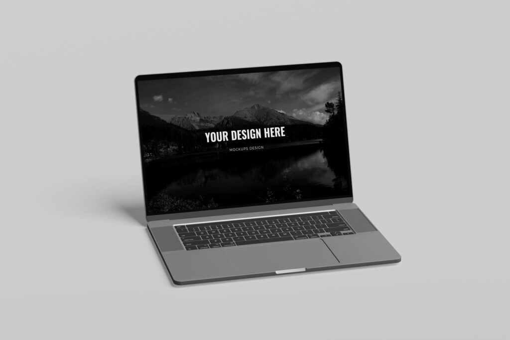 Laptop Pro Screen Mockup – MasterBundles