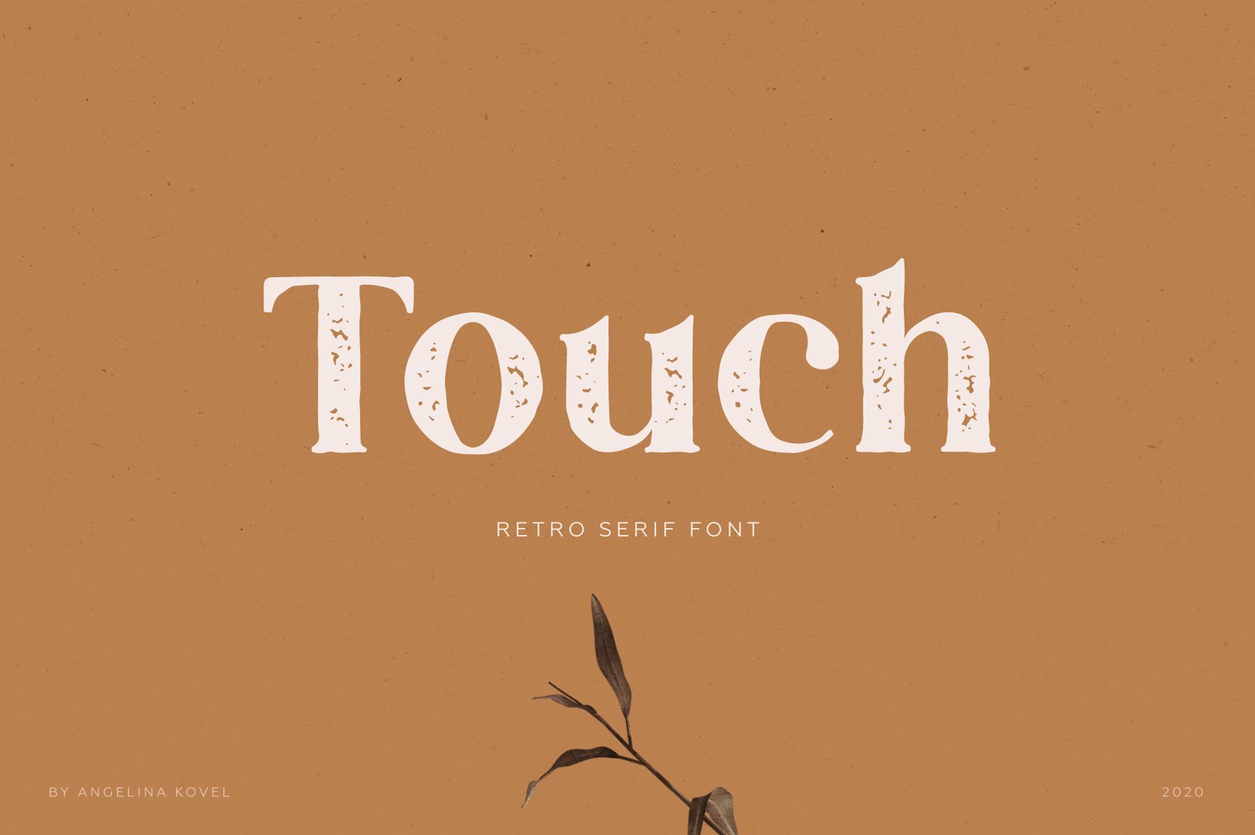 Touch | Serif Font cover image.