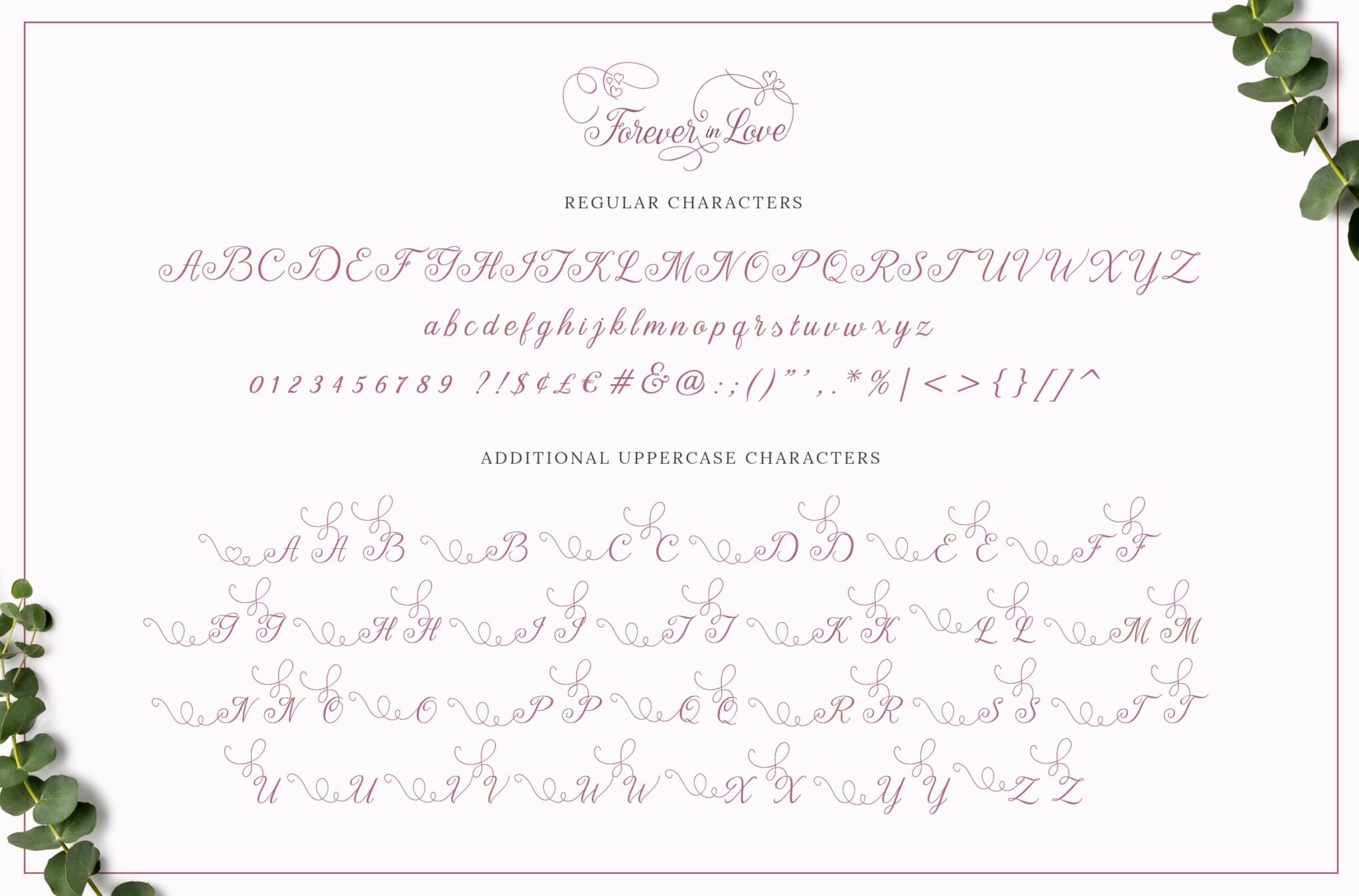 Forever in Love Script Font – MasterBundles