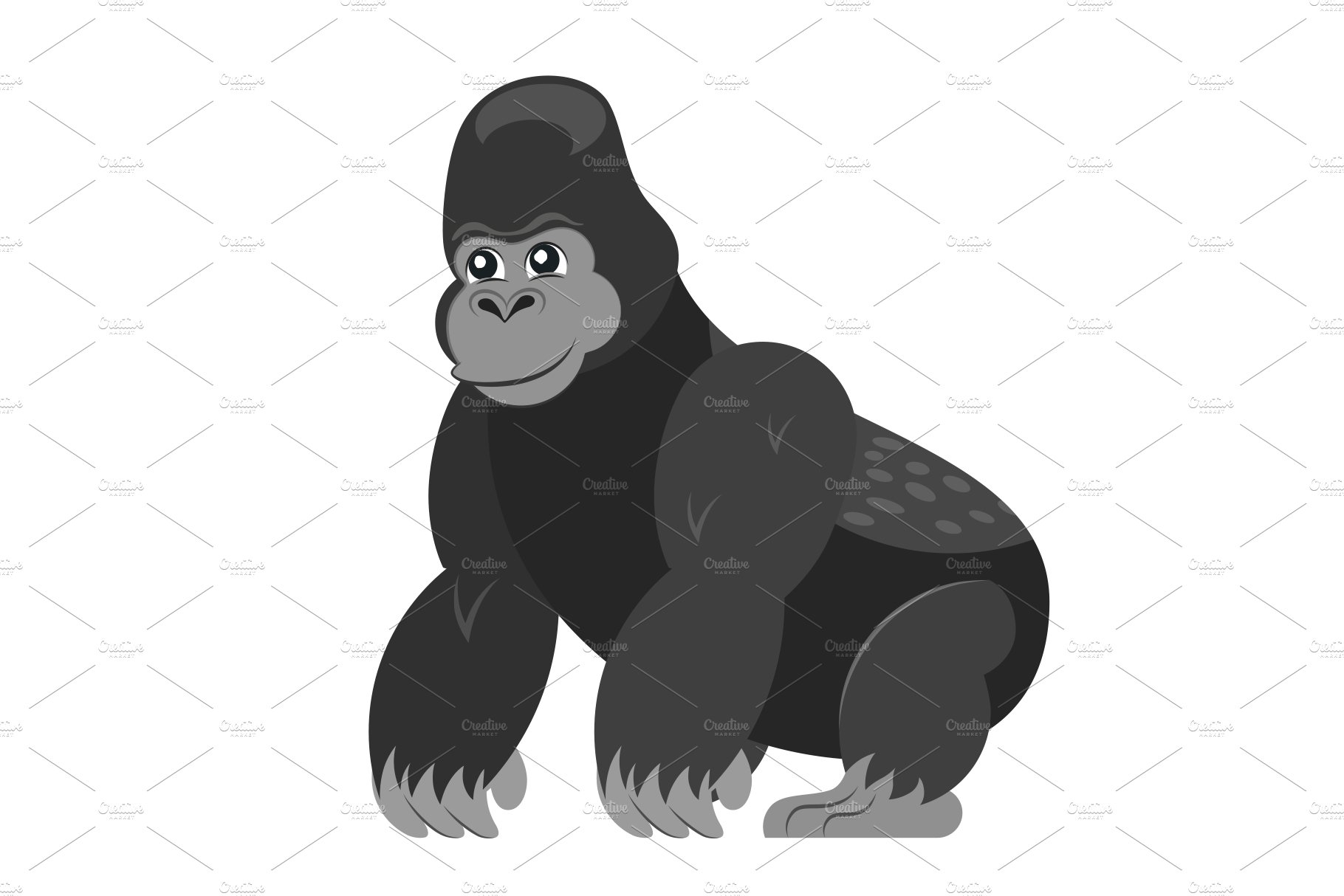 Cute gorilla cover image.