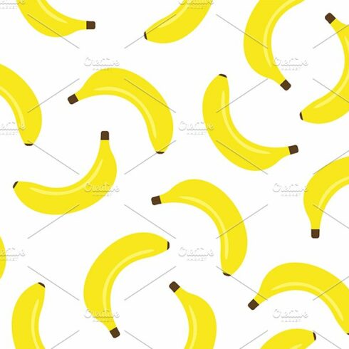 Seamless pattern with Banana cover image.