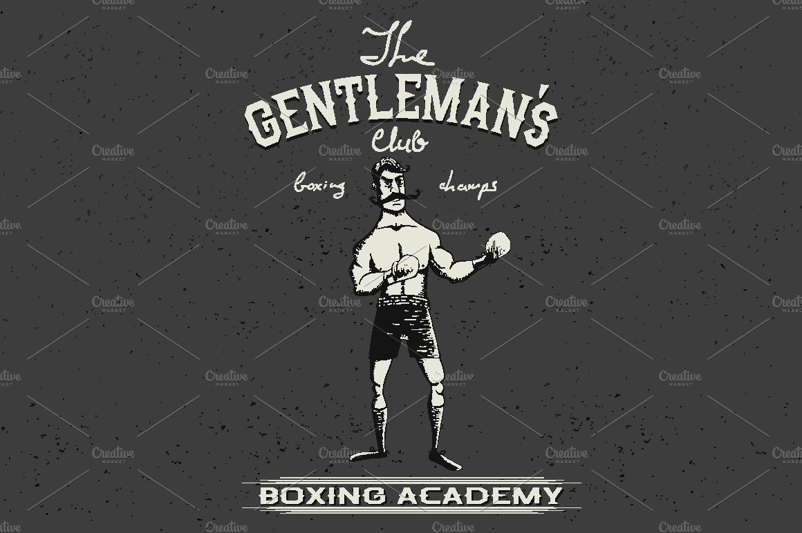 Vintage boxer cover image.