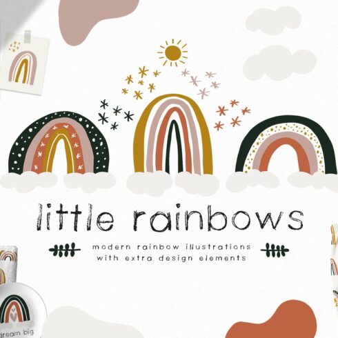 Little Rainbows - Illustrations cover image.