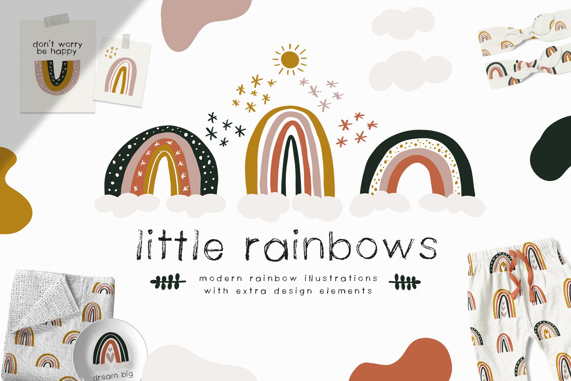 Little Rainbows - Illustrations cover image.