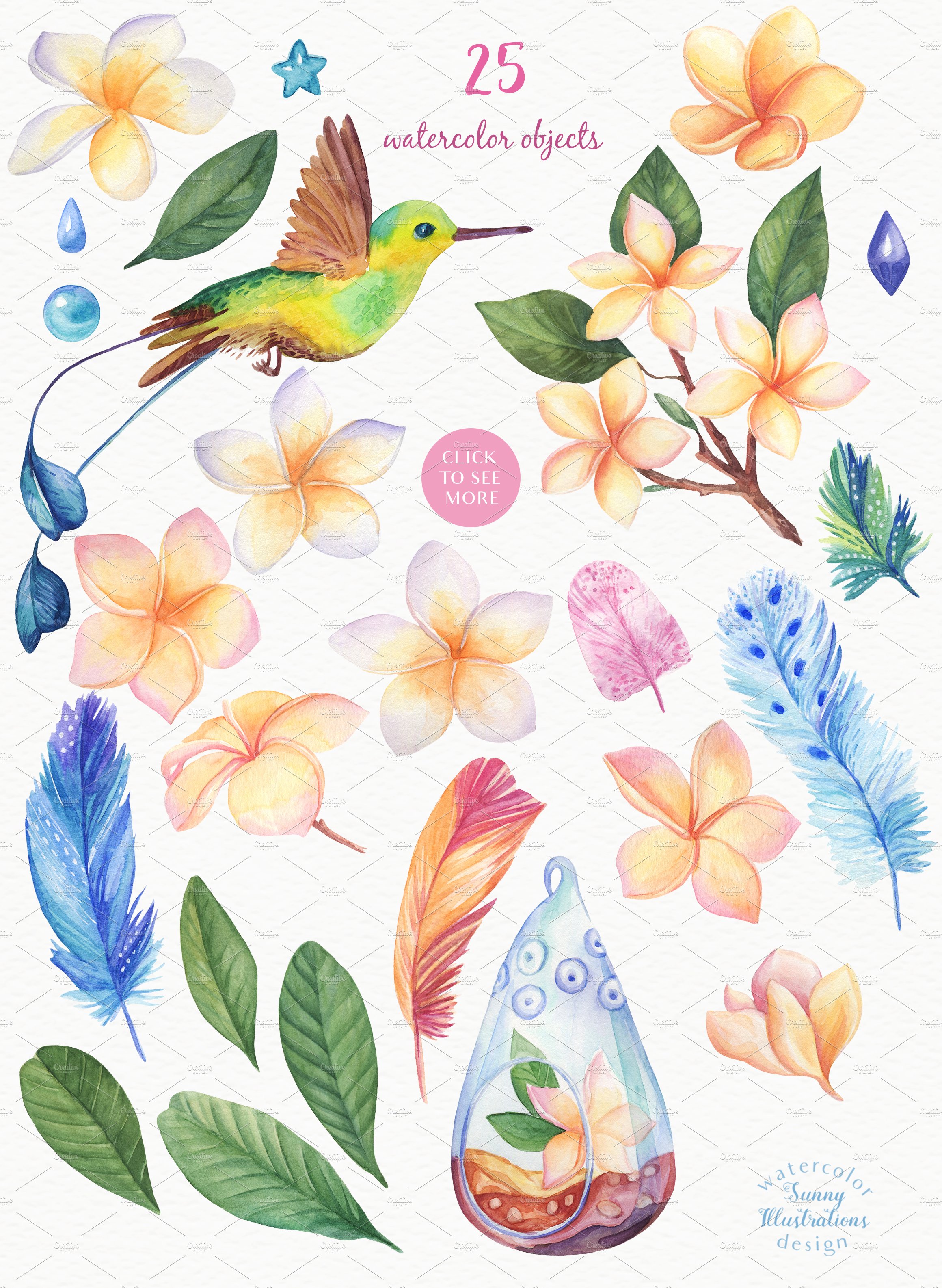 SALE! Tropical Blooming preview image.
