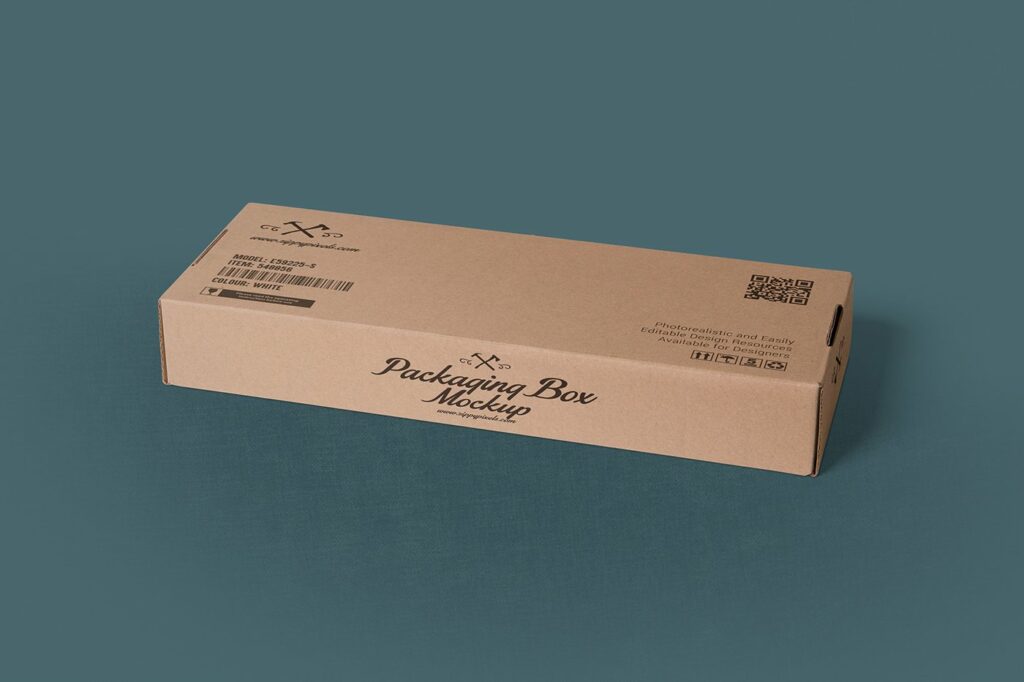 Rectangular Packaging Box Mockups – MasterBundles