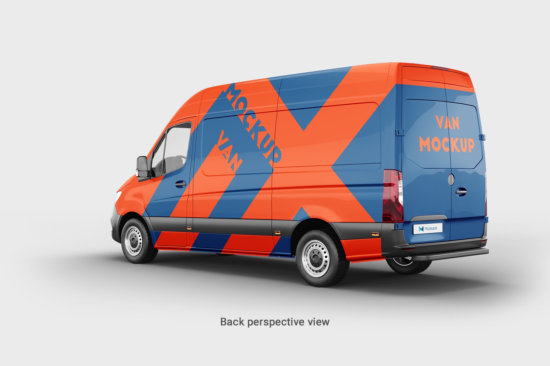 Mercedes Benz Sprinter 907 Van Mockup, Graphics