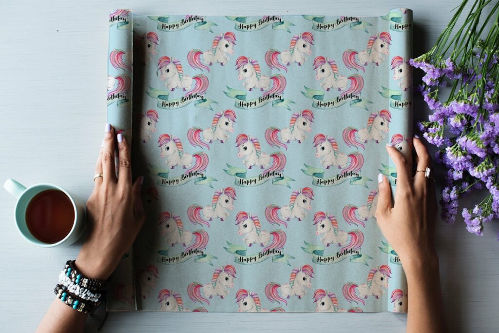 Seamless Watercolor Unicorn Patterns – MasterBundles