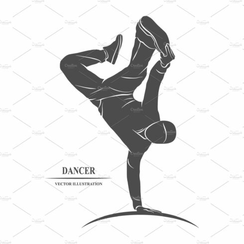 Breakdance silhouette man cover image.