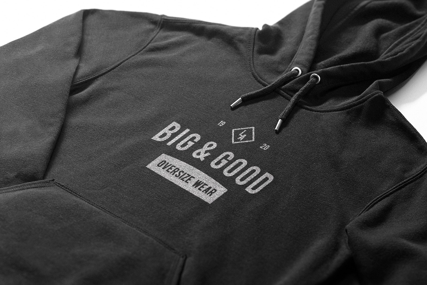 Logo Mockup Hoodie Embroidered preview image.