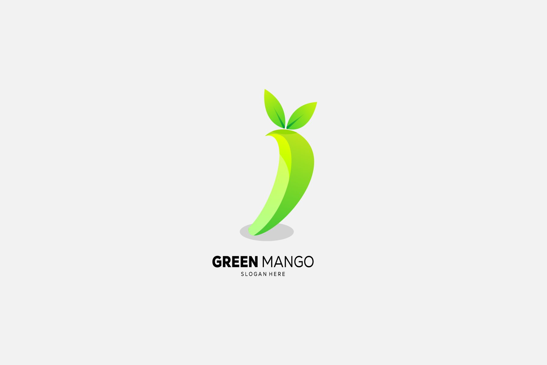 mango design gradient color icon cover image.