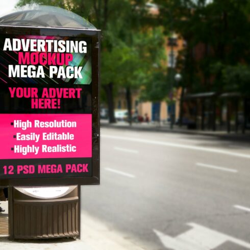 Advertising Mockup cover image.