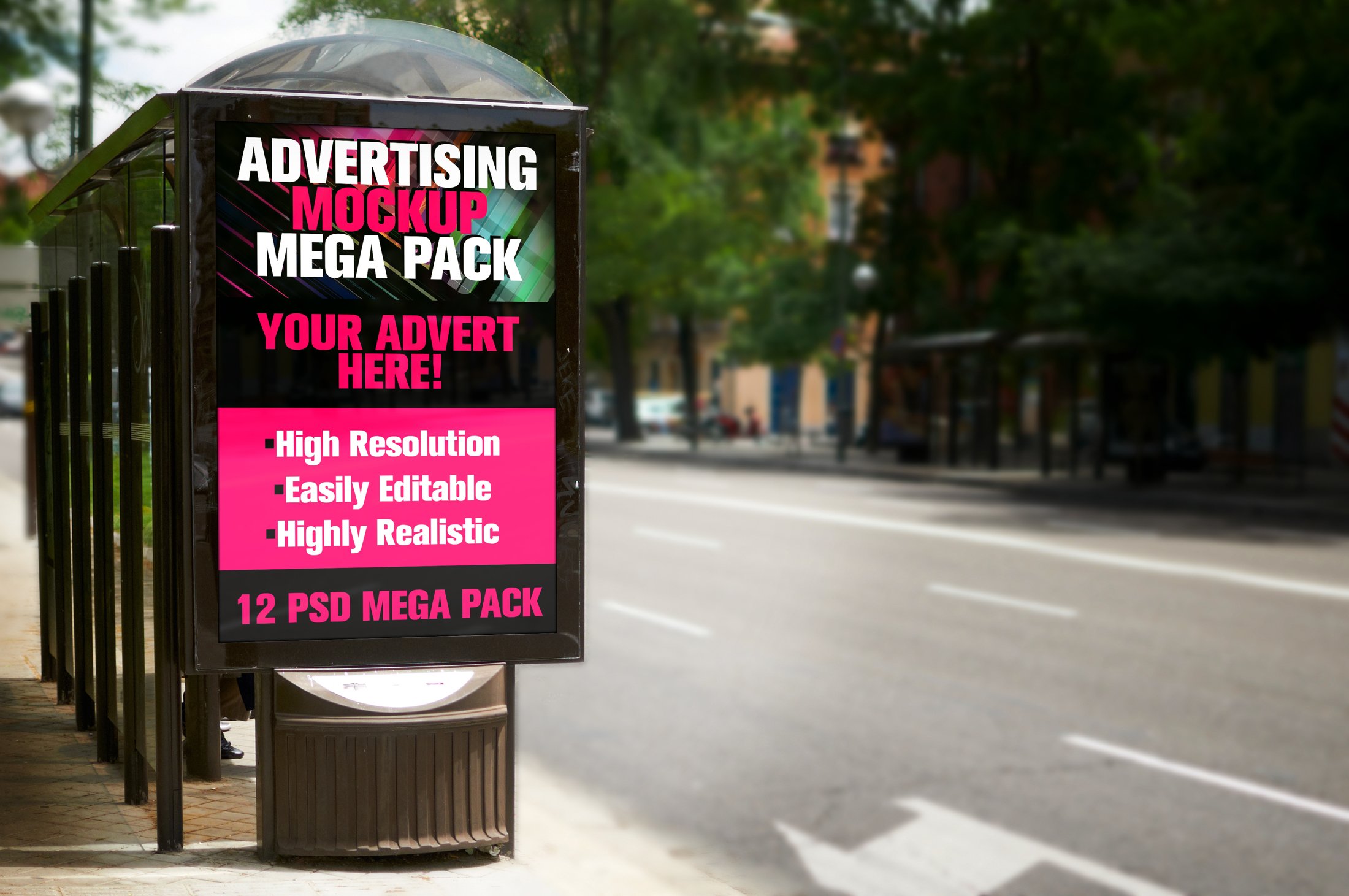 Advertising Mockup cover image.