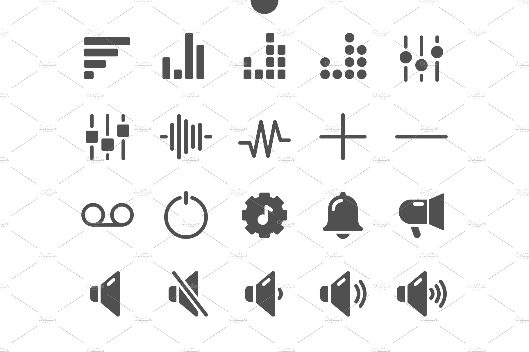 Audio_Video Icons cover image.