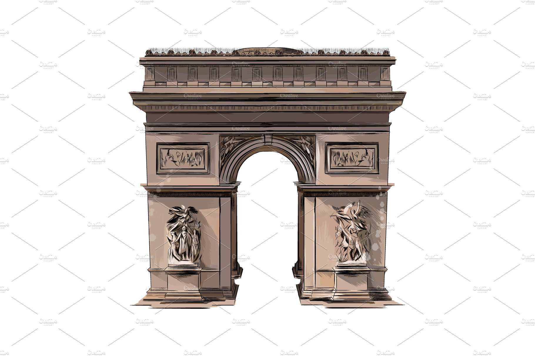Paris Triumphal Arch cover image.