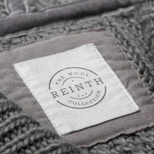 Logo Mockup Label Tag Sweater cover image.