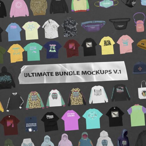 Ultimate Bundle Mockups V.1 cover image.