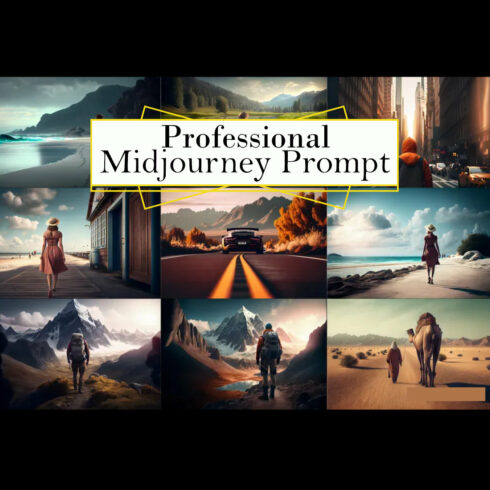 Long Shot Photography Midjourney Prompt cover image.