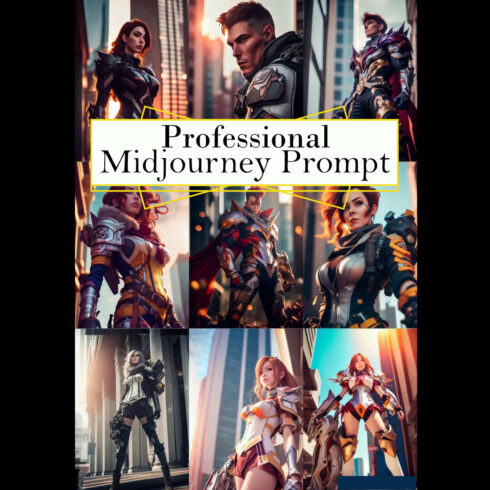 Game Cosplayers Midjourney Prompt cover image.