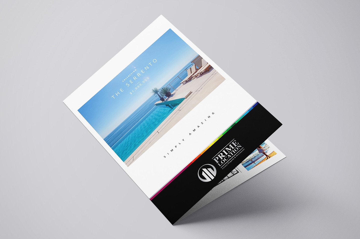 Real Estate Brochure Template preview image.