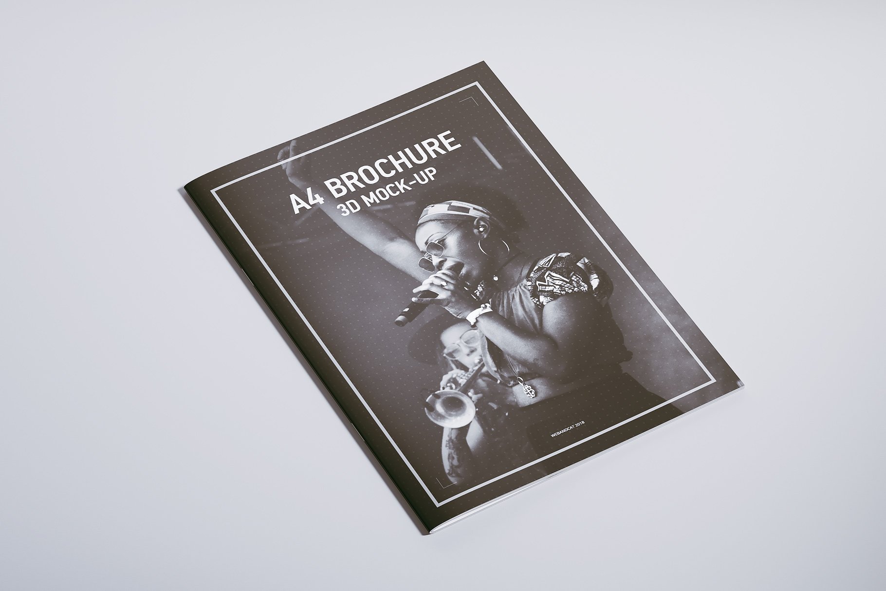 A4 Magazine | Brochure Mock-up preview image.