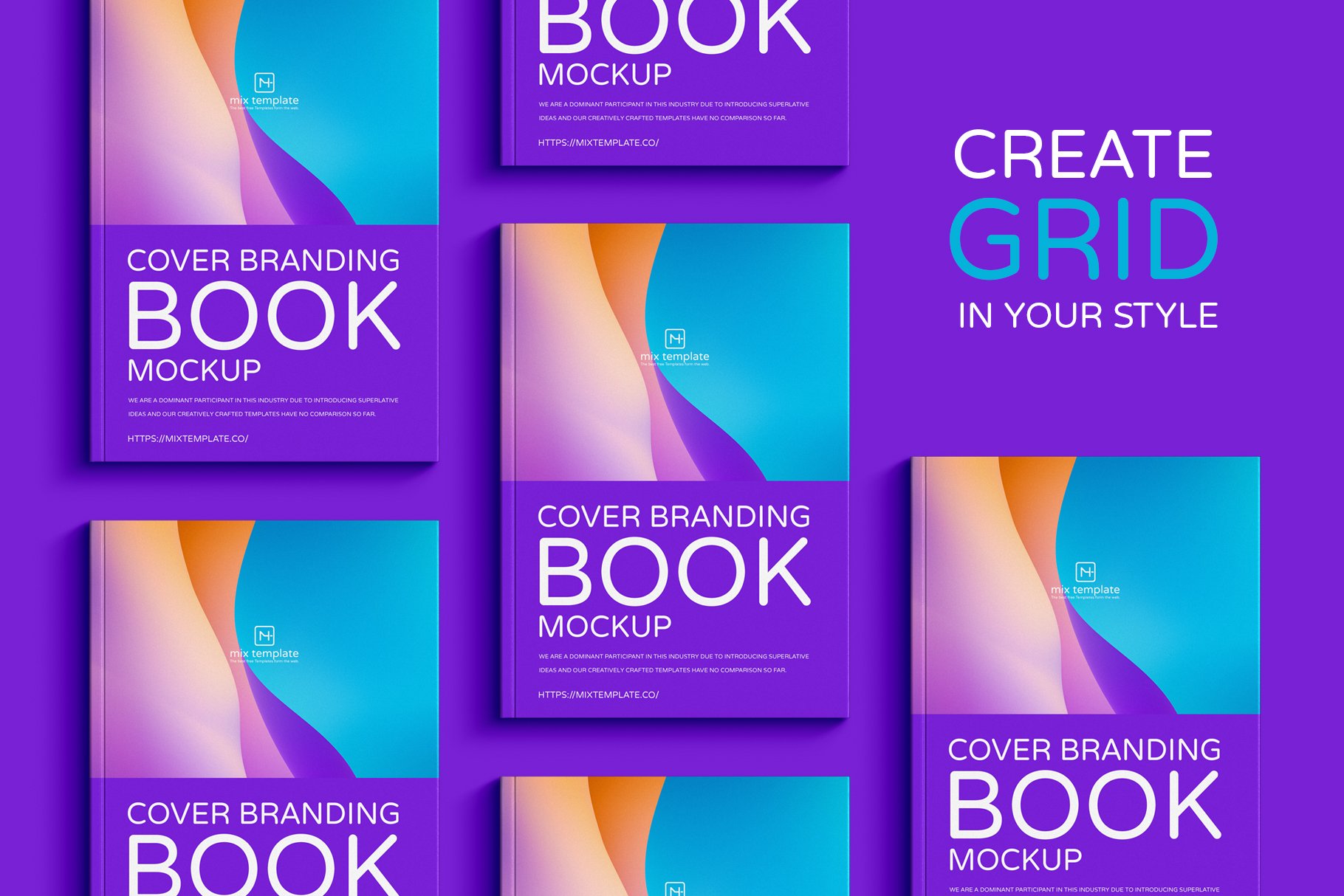 a4 cover branding book mockup 1 63