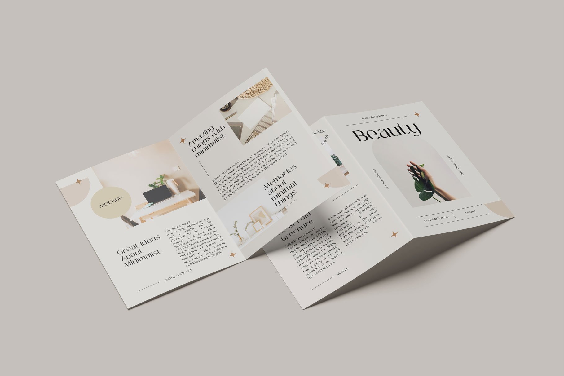 a5 bi fold brochure mockup 02 779