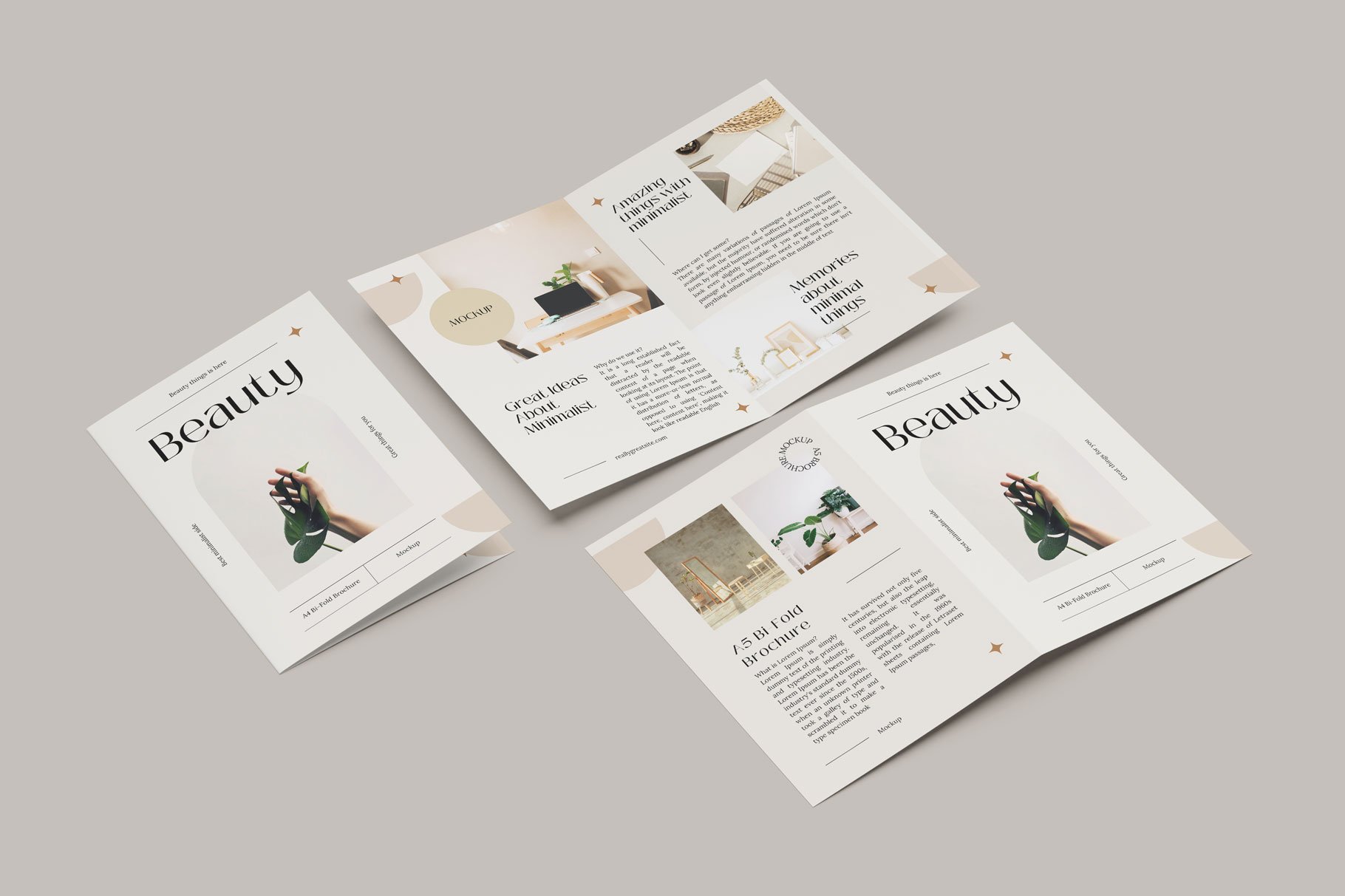 a5 bi fold brochure mockup 10 302