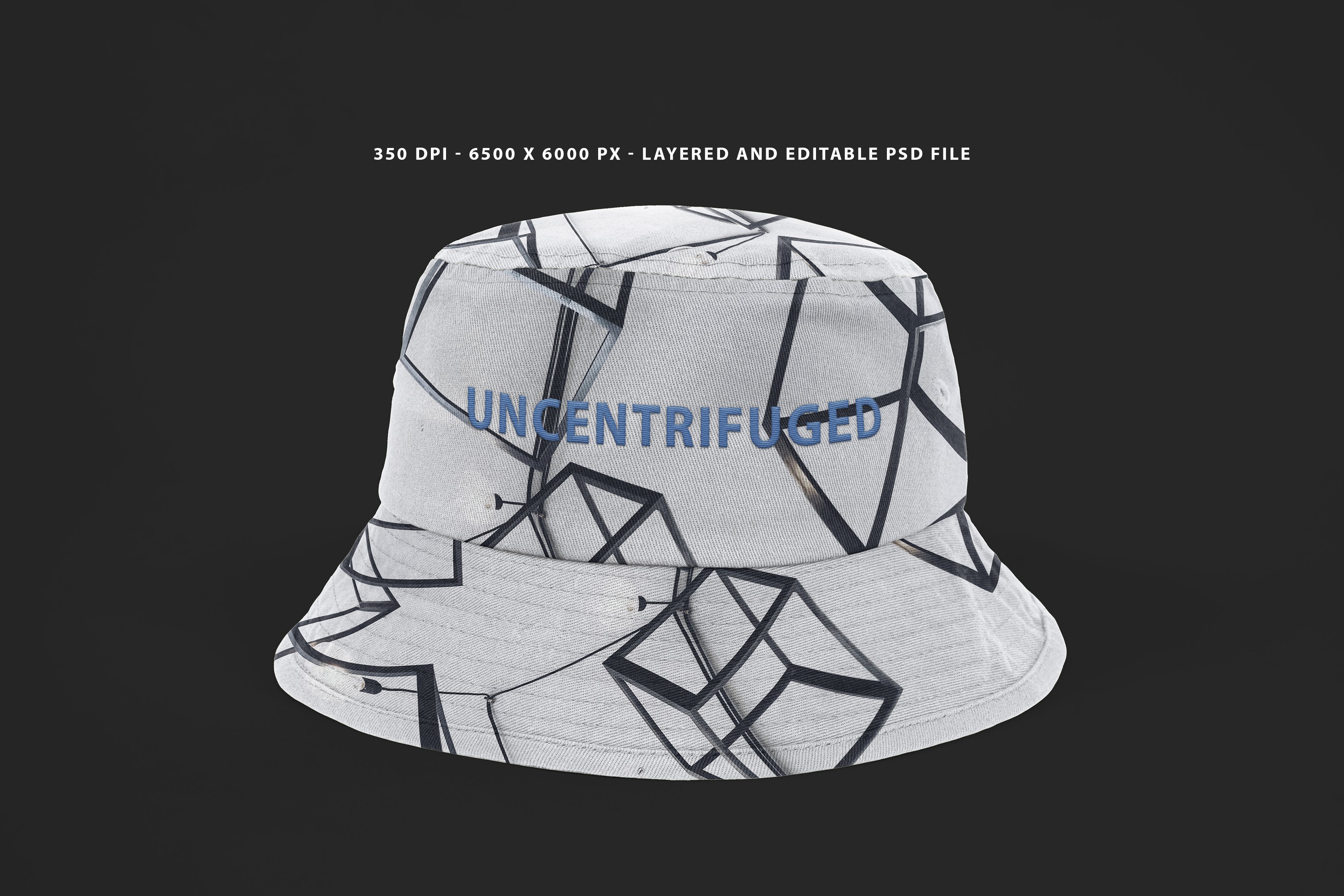 Realistic Bucket Hat Mockup 2 preview image.