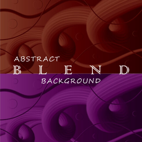 Abstract blend background with multi colors cover image.