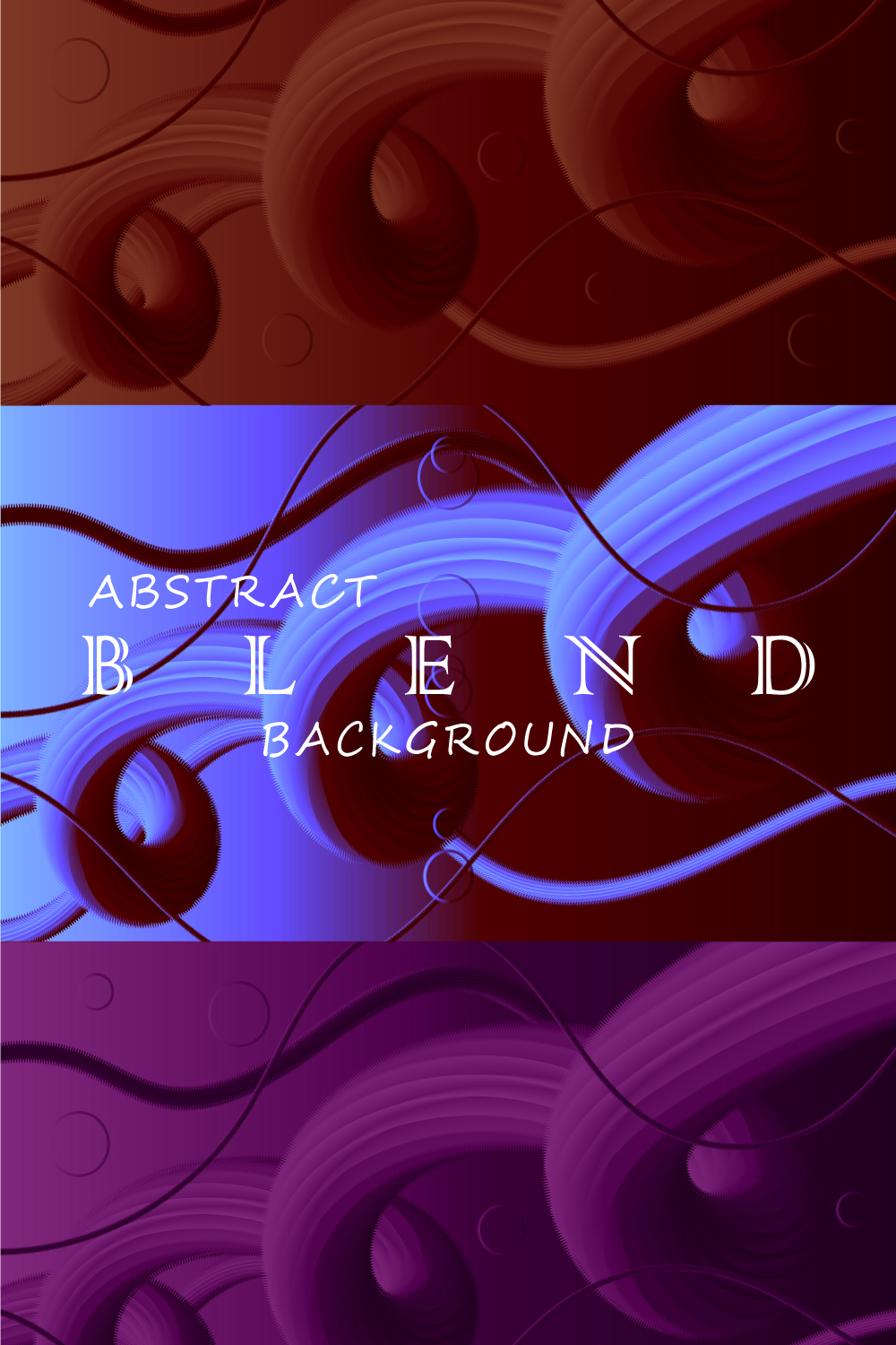 Abstract blend background with multi colors pinterest preview image.