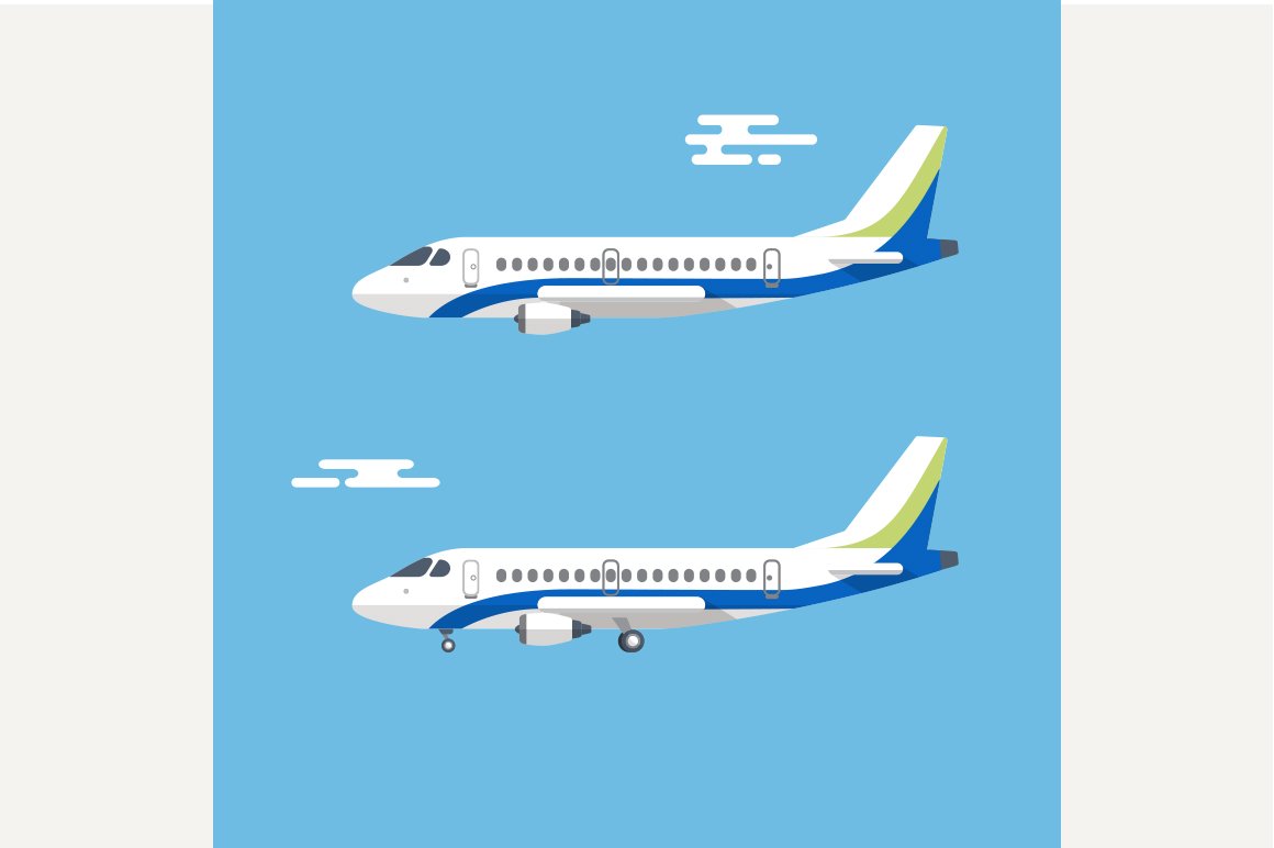Aircraft with wide wings cover image.