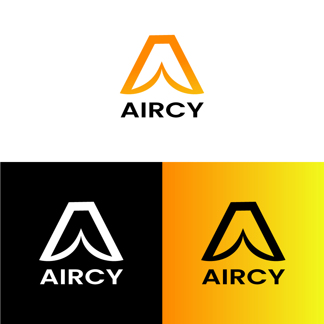 aircy a letter logo 2 850