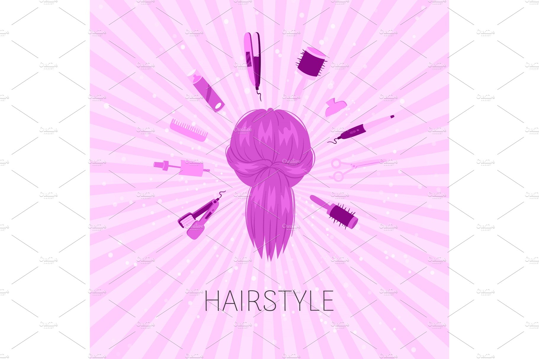 Hairstyle salon, beauty studio cover image.