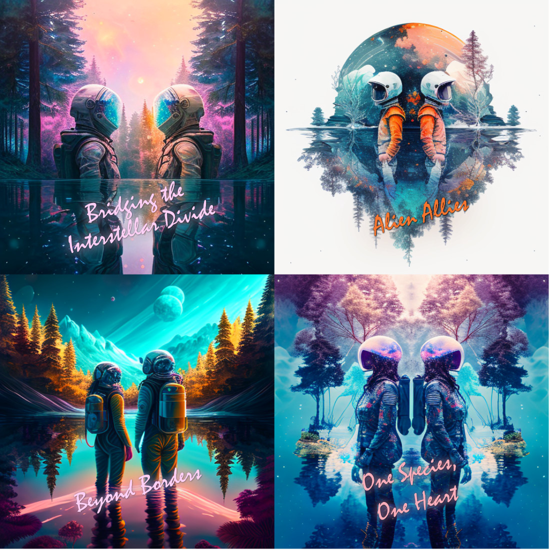 Alien Connections: Four Scenes of Humanity cover image.