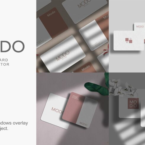 Modo - Business Card Scene Creator cover image.