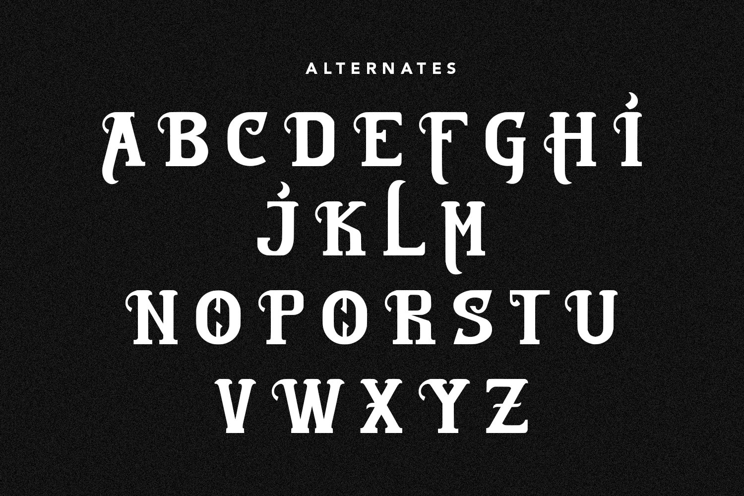 allarique medieval serif typeface 9 885