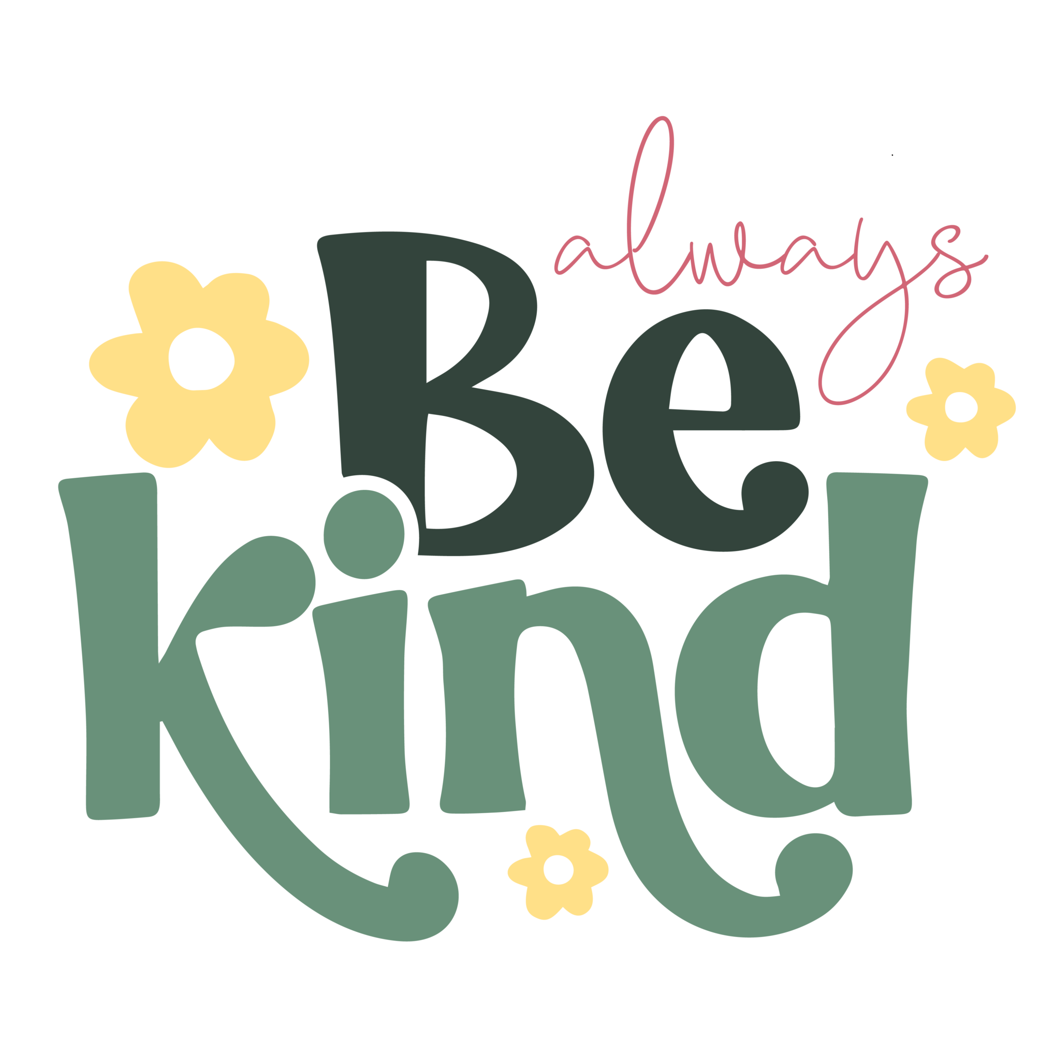 Always Be Kind T shirt design ( SVG JPG PNG ) Included MasterBundles