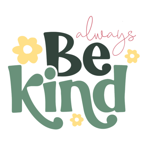 Always Be Kind T shirt design -( SVG – JPG – PNG ) Included cover image.