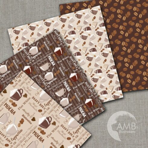 Cafe au lait, Coffee papers AMB-1563 cover image.